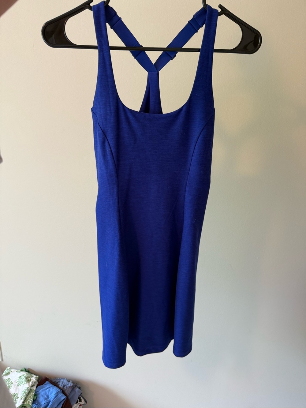 Victoria's Secret Royal Blue Mini Dress with Cross-Back Straps